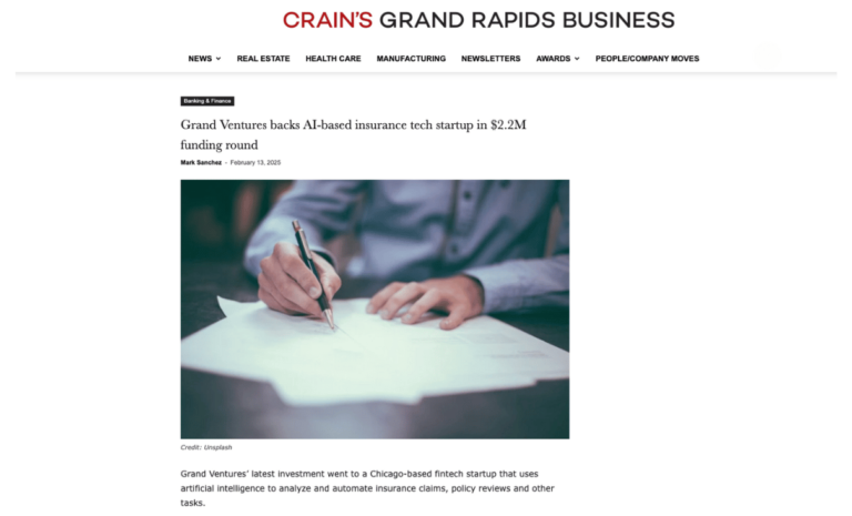 James Hill Discusses Qumis with Crain’s Grand Rapids Business